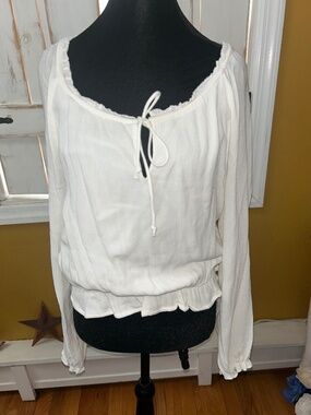 Hollister Peasant Blouse